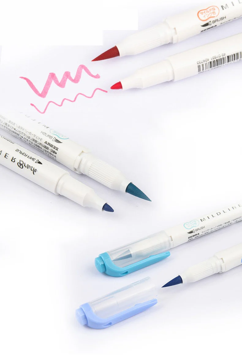 Zebra | Pack de Rotuladores Pincel Mildliner Warm (Nuevo Packaging) - Image 8