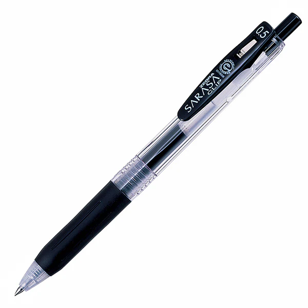 Zebra | Set de 3 Bolígrafos Gel Sarasa Clip 0.5mm - Image 2