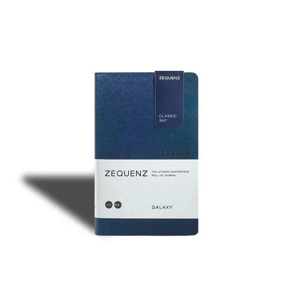 Zequenz | Cuaderno Galaxy A6 Space Blue (Interior a Escoger)