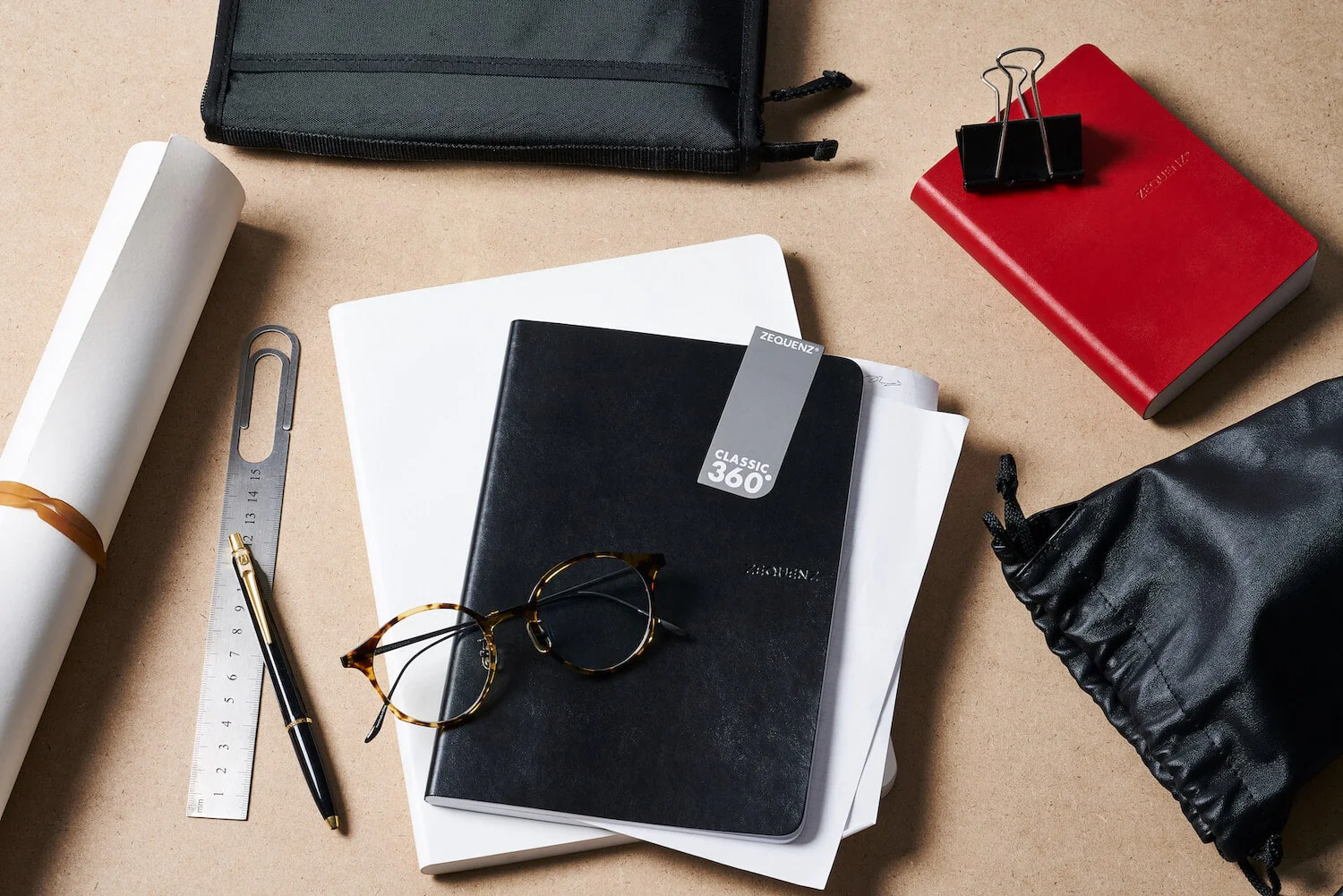 Zequenz | Cuaderno Signature Classic A6 Red (Cuadros) - Image 5