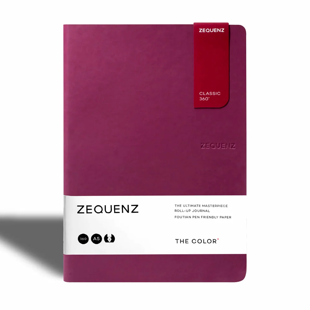 Zequenz | Cuaderno The Color A5 Berry (Interior a Escoger)