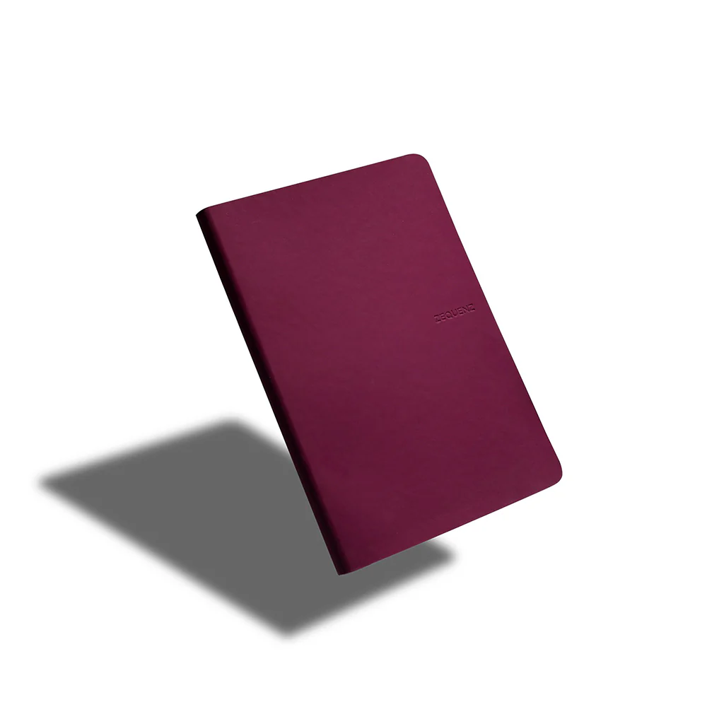 Zequenz | Cuaderno The Color A5 Berry (Interior a Escoger) - Image 2