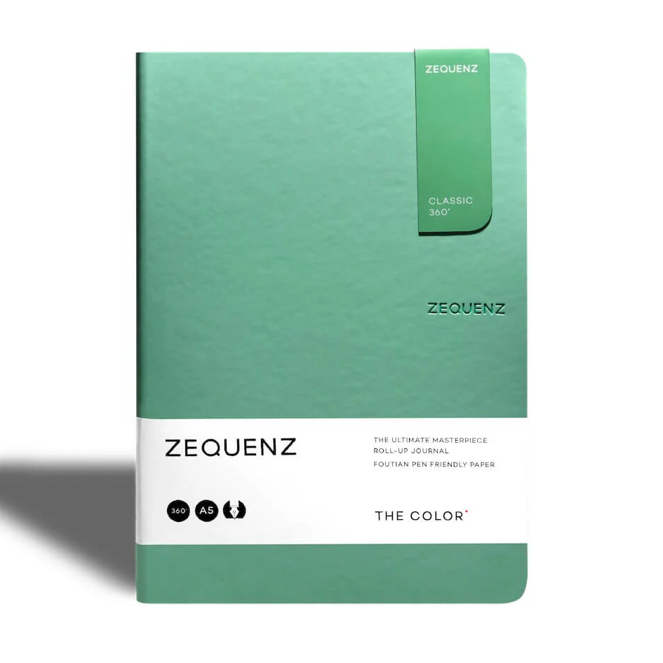 Zequenz | Cuaderno The Color A5 Fern (Interior a Escoger)