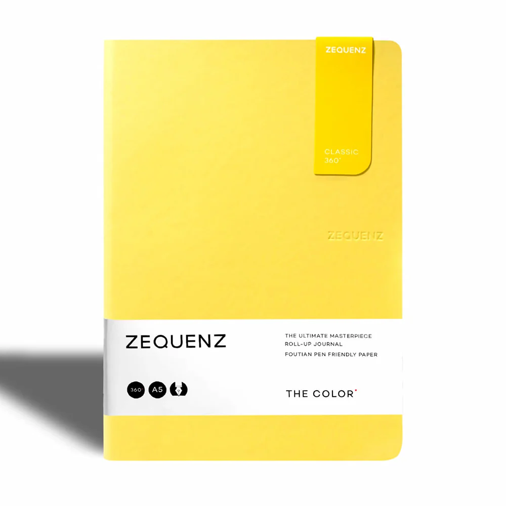 Zequenz | Cuaderno The Color A5 Mustard (Interior a Escoger)