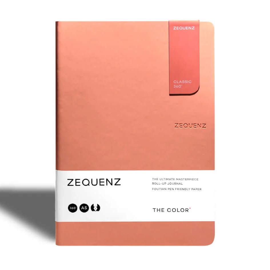 Zequenz | Cuaderno The Color A5 Peach (Interior a Escoger)