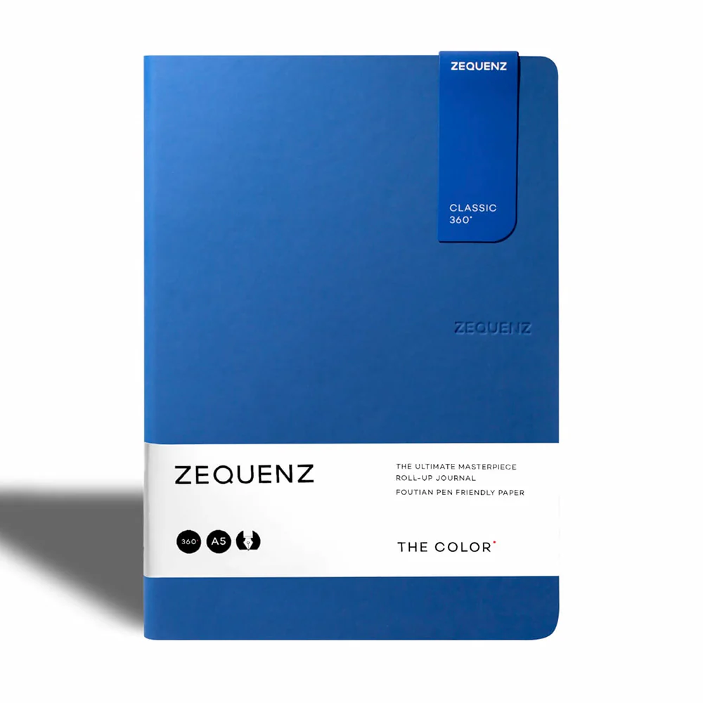 Zequenz | Cuaderno The Color A5 Royal Blue (Interior a Escoger)