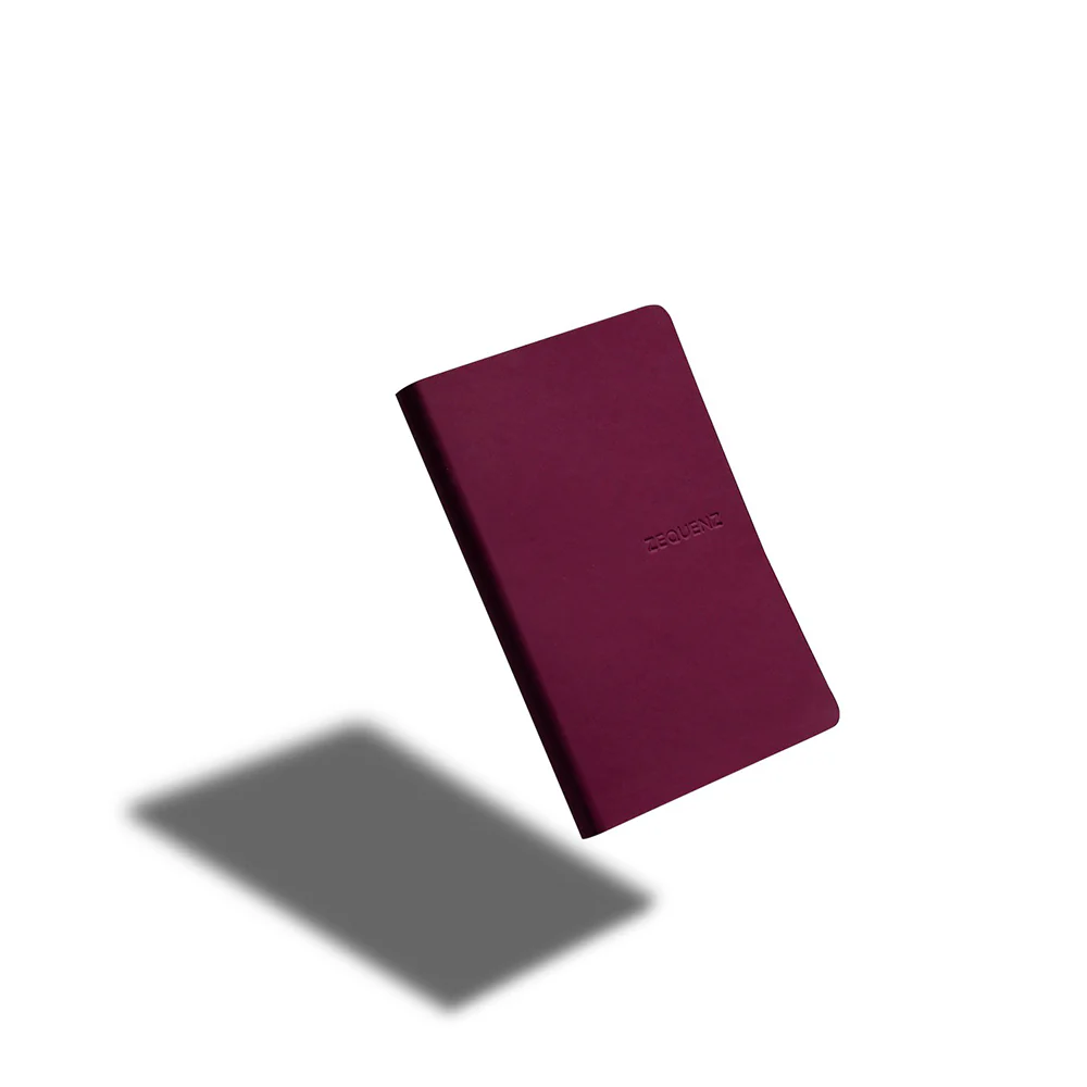 Zequenz | Cuaderno The Color A6 Berry (Interior a Escoger) - Image 2