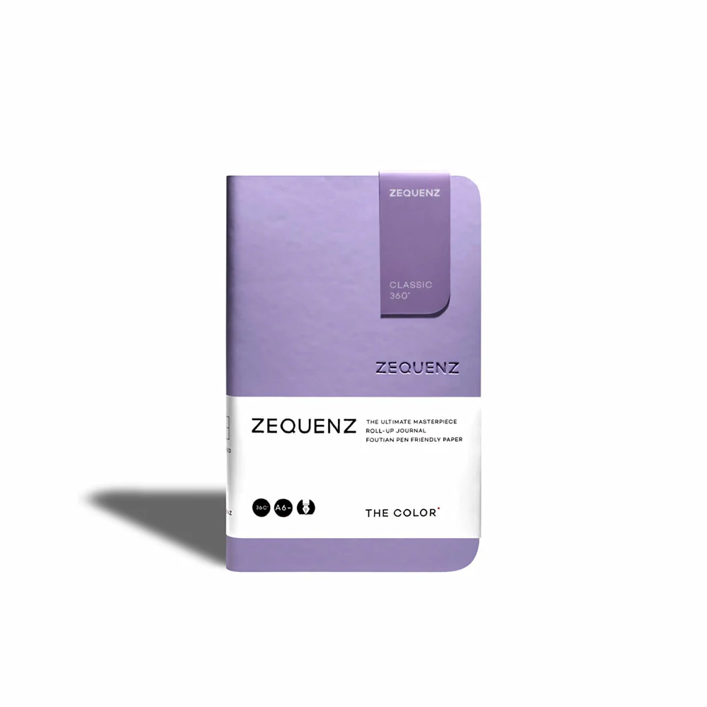 Zequenz | Cuaderno The Color A6 Lavender (Interior a Escoger)
