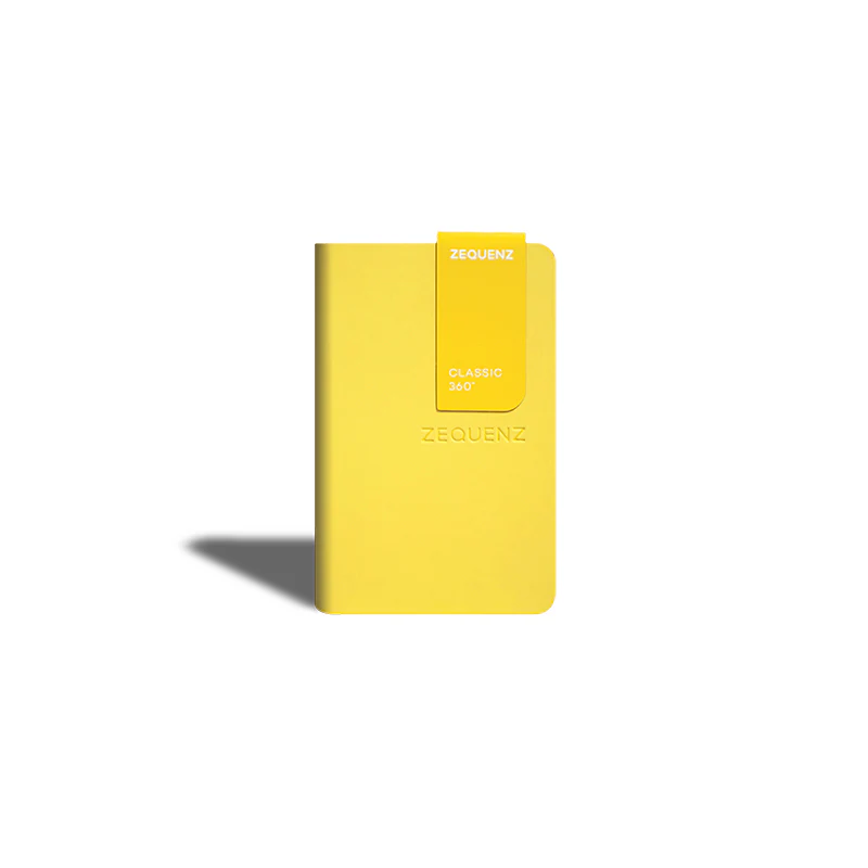Zequenz | Cuaderno The Color A7 Mustard (Liso)