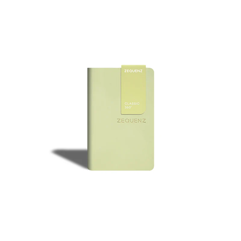 Zequenz | Cuaderno The Color A7 Olive (Liso)