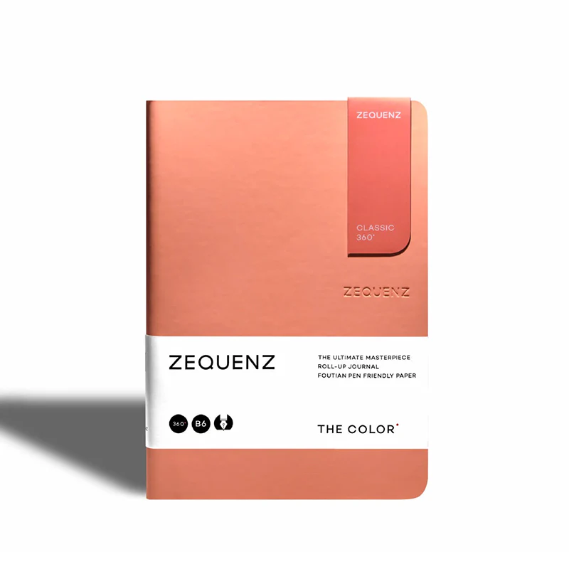 Zequenz | Cuaderno The Color B6 Peach (Interior a Escoger)