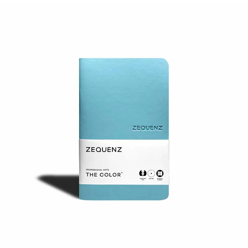 Zequenz | Cuaderno The Color Professional A6 Turquoise (Puntos)